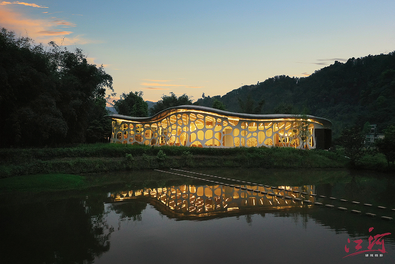 竹博物馆|博物馆拍摄|博物馆空间摄影|酒香弥散绿影摇