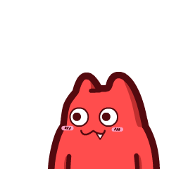 C142【魔鬼猫表情-好】#半身 动态 张嘴 乖巧 听话 IP 动漫 魔性 斗图 zombiescat