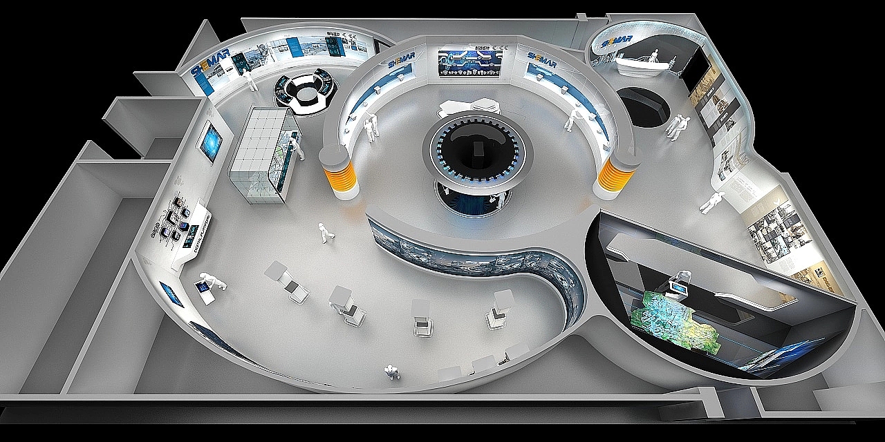 科技展厅（图ZMzE3NjM5MDIw） - 建筑设计 - 站酷设计师PG1666原创素材 - 站酷ZCOOL