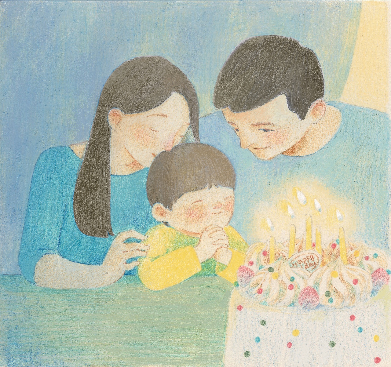 《陪孩子慢慢长大》封面（图ZMzUwNzA2NzEy） - 商业插画 - 站酷设计师一屋子雨原创素材 - 站酷ZCOOL