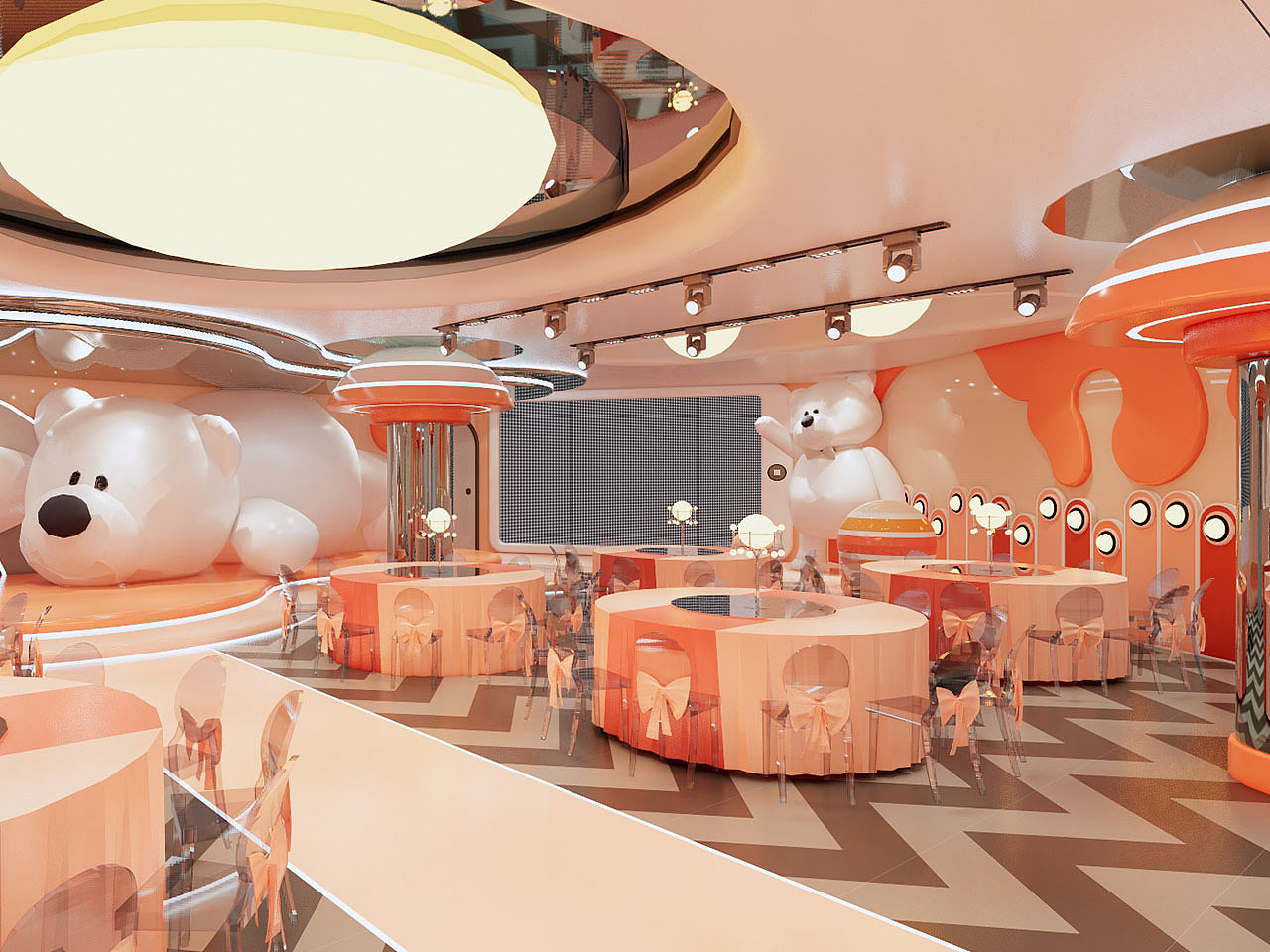 罗曼里 | 仪式感满满的儿童派对房（图ZMzQ4Nzk5MDAw） - 商业空间设计 - 站酷设计师SURP_DESIGN原创素材 - 站酷ZCOOL