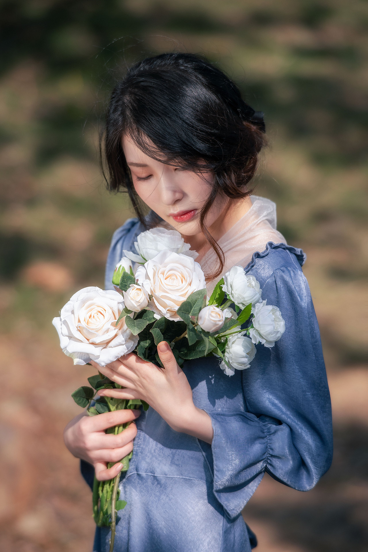 湖畔的下午（图ZMzEwNTAyODE2） - 人像摄影 - 站酷设计师糊涂仙人LEO原创素材 - 站酷ZCOOL