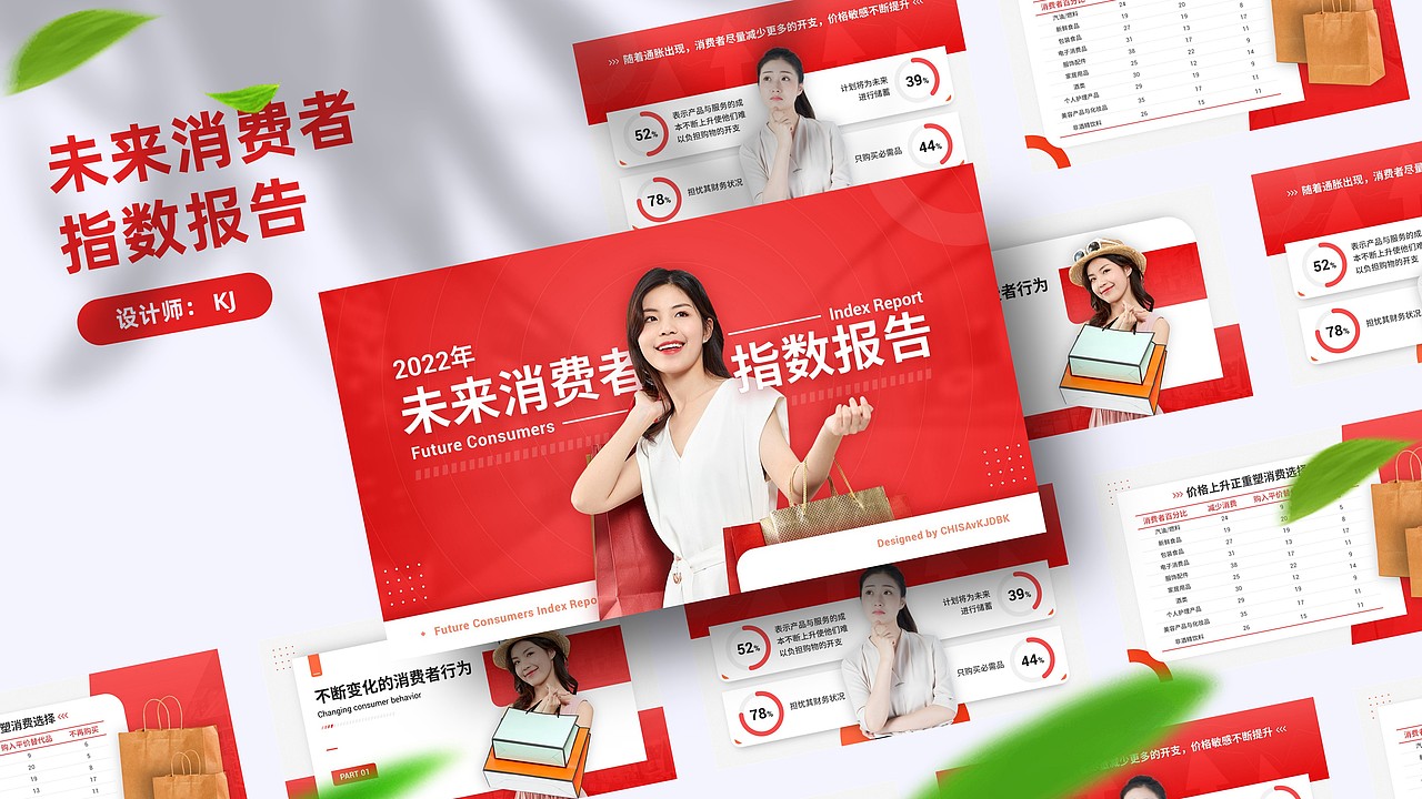2022年未来消费者指数报告（个人练习）（图ZMzAyMjMzNjE2） - PPT/Keynote - 站酷设计师CHISAvKJDBK原创素材 - 站酷ZCOOL
