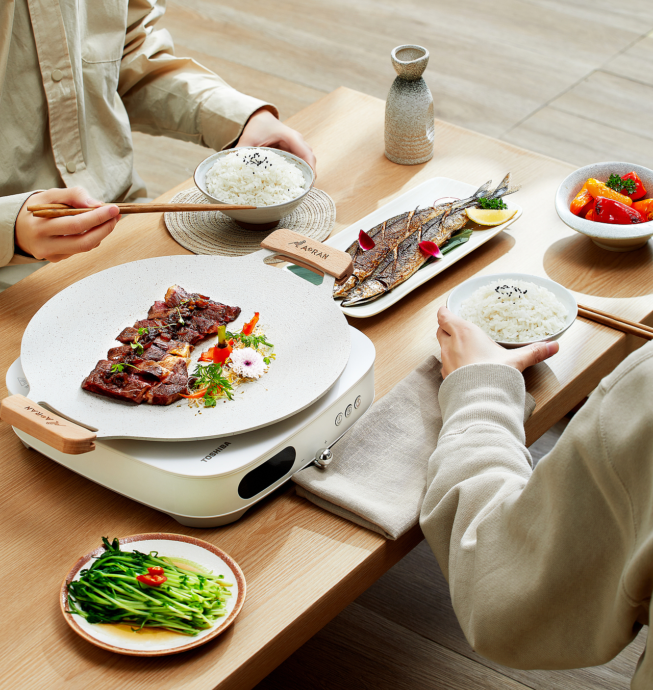 电商摄影|日式生活-东芝定义厨房新煮义