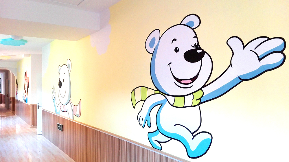 青岛海信临安府幼儿园卡通彩绘（图ZMzA2MTU0NDA4） - 艺术插画 - 站酷设计师索图雕塑原创素材 - 站酷ZCOOL