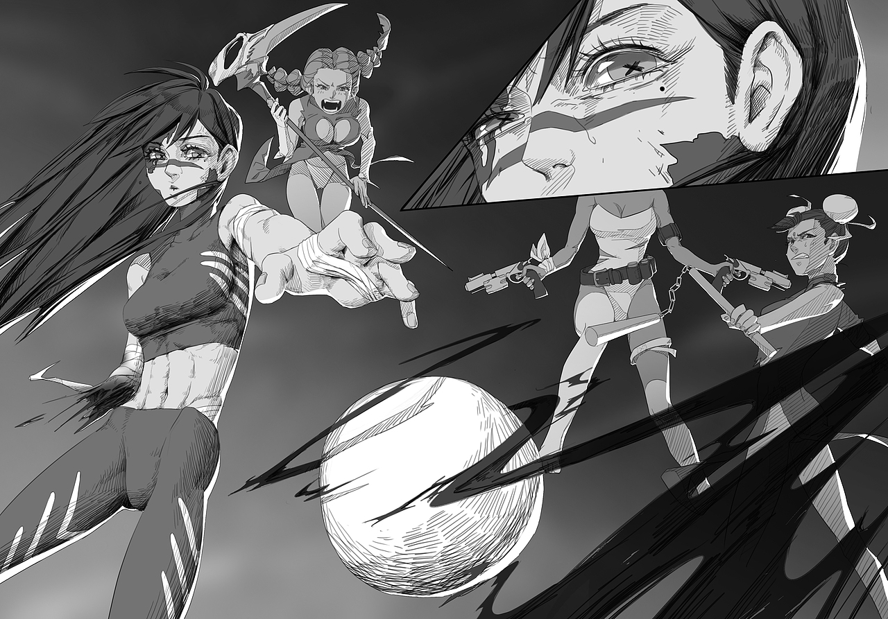 插画 角色 练习（图ZMTQ4ODQ0NTky） - 创作习作 - 站酷设计师sioletv原创素材 - 站酷ZCOOL
