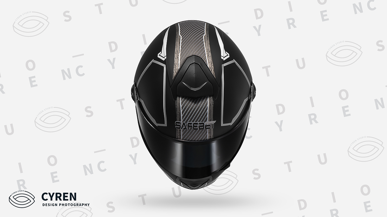 创乙人| 摄影设计 天猫头盔拍摄案例