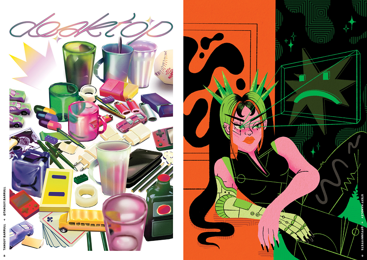 设计分享/ TYPEHAUS ZINE001：在线/离线