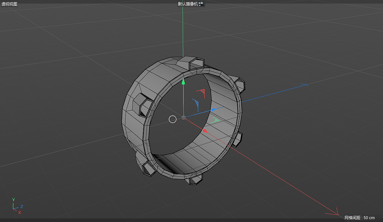 C4D 日常建模练习（基础布线）小零件（图ZMjQzMzc3OTU2） - 机械/交通 - 站酷设计师潼潼的猪爸爸原创素材 - 站酷ZCOOL