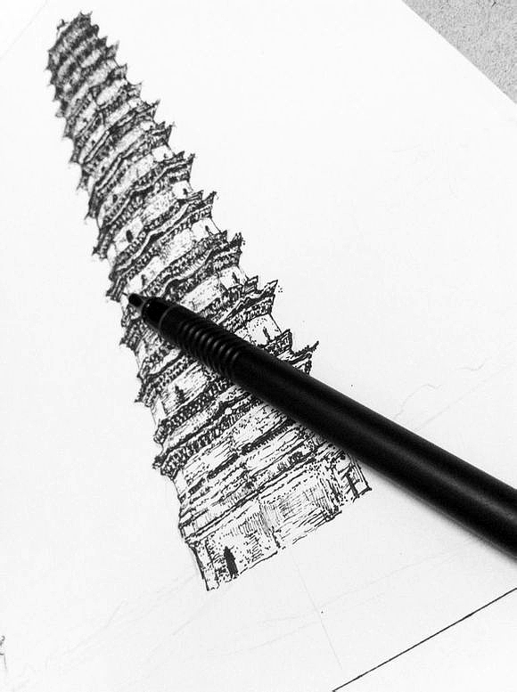 画一层数一层= -