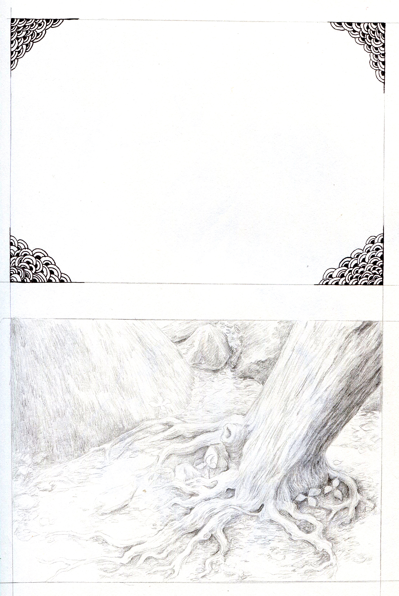 黑白插画创作（图ZNzQzMjg5NzY=） - 创作习作 - 站酷设计师水白色绘坊原创素材 - 站酷ZCOOL