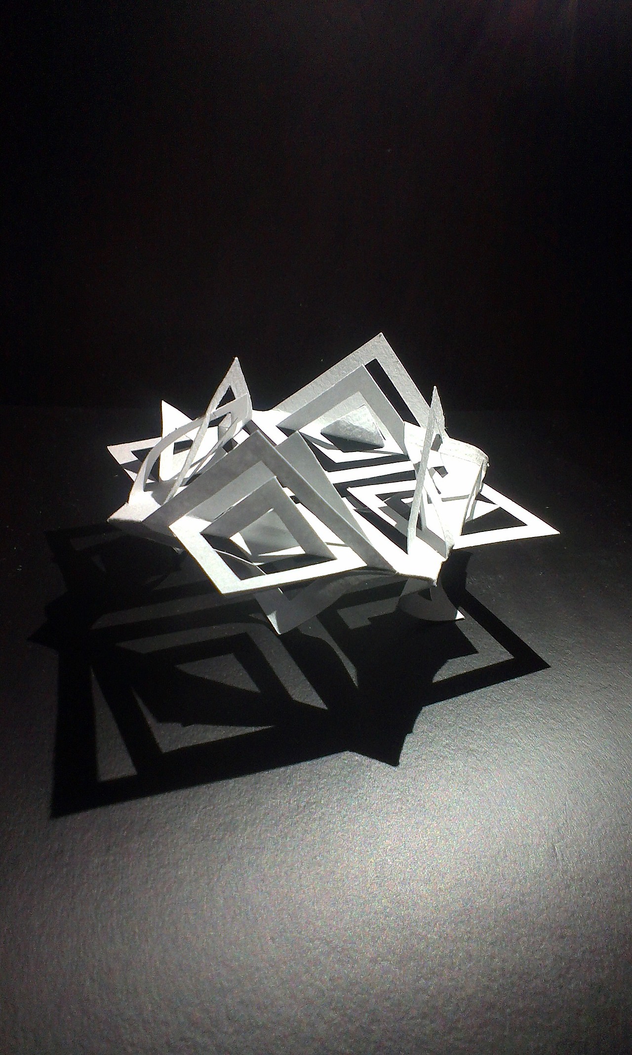 立体构成--剪纸