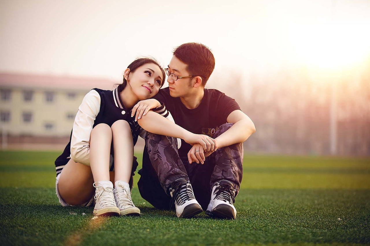 同桌的你婚纱照 其实没穿婚纱