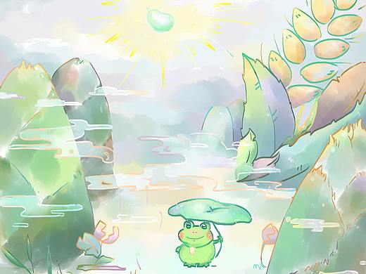 立夏（个人主页-ZMjg1MTMxOTY=） - 创作习作 - 站酷设计师尤加利绿原创素材 - 站酷ZCOOL