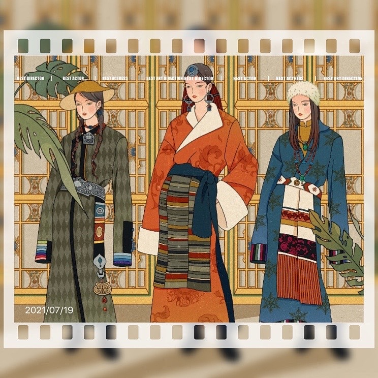 SIA x 布达拉宫 x 薇卷(图ZMjgwMDI3NTYw) - 商业插画 - 站酷设计师薇卷原创素材 - 站酷ZCOOL