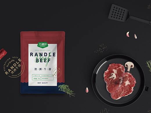 RANDLE澳洲牛排包装设计 / 三喵设计