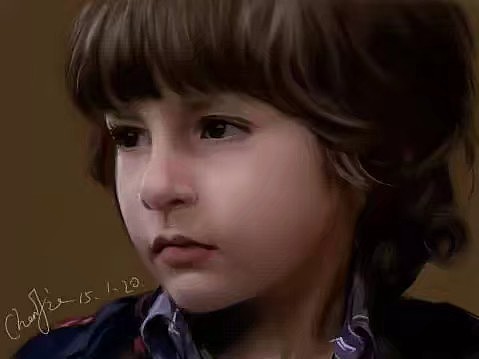 板绘人像（图ZMjIwNDg0ODQ0） - 创作习作 - 站酷设计师弥向原创素材 - 站酷ZCOOL