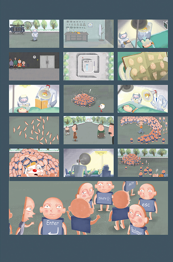 《舆论整形所》动画片 | 毕业设计（图ZMTY4NDY0Mzg0） - 动画片 - 站酷设计师cattttt原创素材 - 站酷ZCOOL