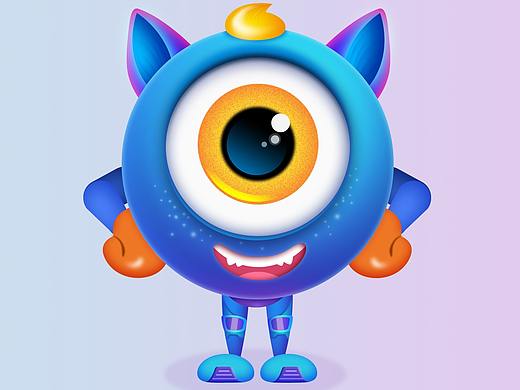 未网吧营销平台创作的公仔