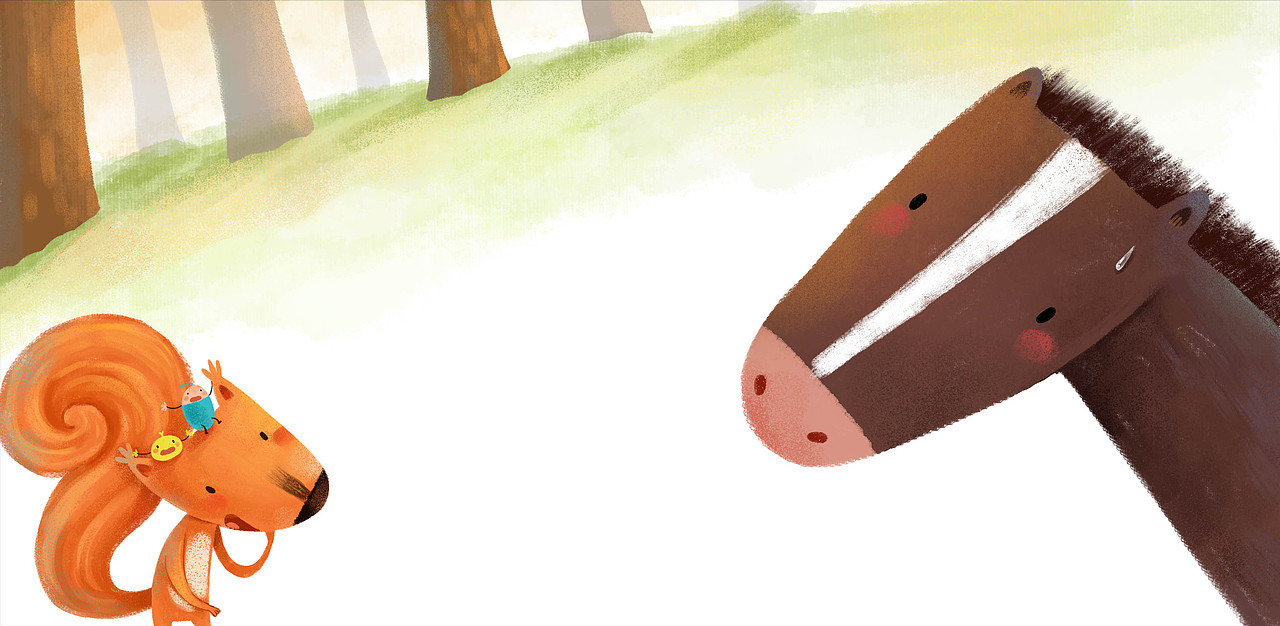 小羚牛|插画|儿童插画|hello蓝豆_原创作品-站酷zcool