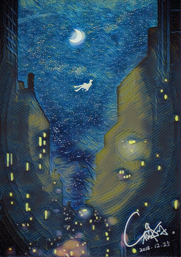 夜空集 / 致敬梵高先生.
