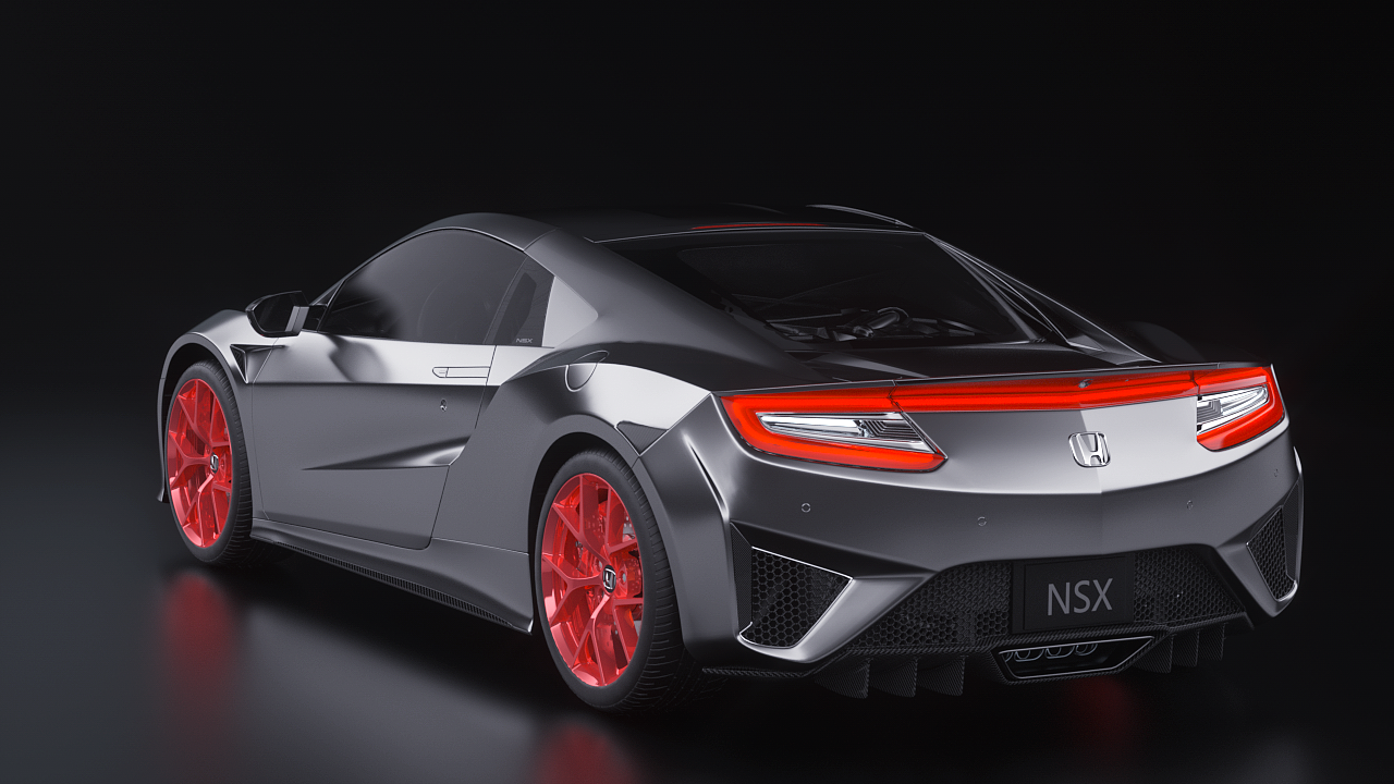 本田nsx跑车