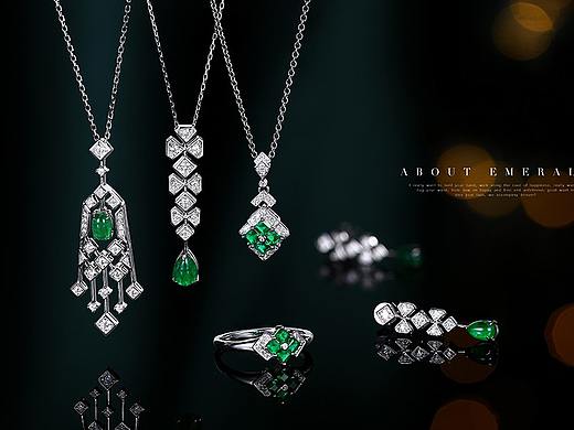 珠宝摄影 祖母绿