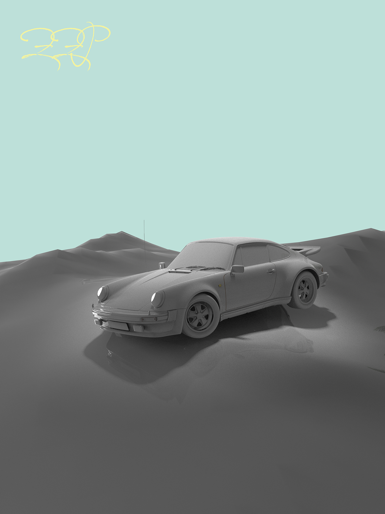 场景渲染+遮瑕膏