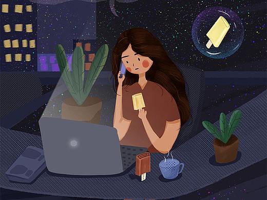 二十二（个人主页-ZNDg3NDgxMDA=） - 商业插画 - 站酷设计师yxpzh原创素材 - 站酷ZCOOL
