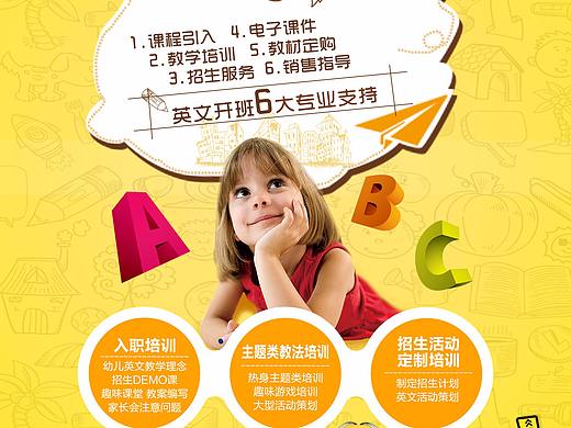 教育公司宣传DM单