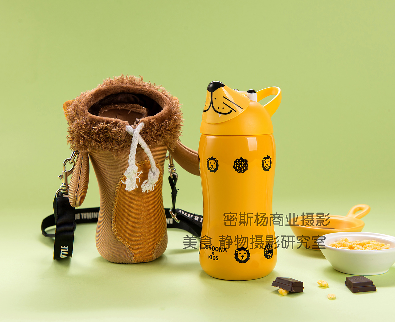 儿童保温杯 水杯拍摄的几组片子