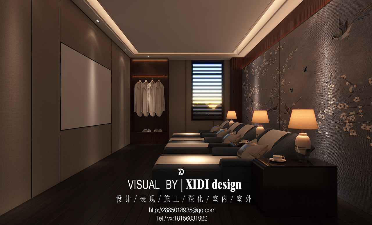 高端足浴会所（图ZMjc4ODgwMDMy） - 家装设计 - 站酷设计师是怡然呀原创素材 - 站酷ZCOOL