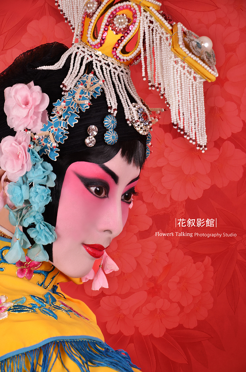 京剧人物造型之虞姬