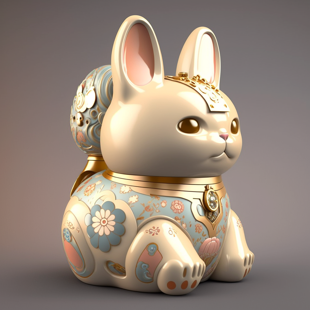 欢迎光临虚拟招财兔兔小店铺（图ZMzI3MzQ3MTY4） - 玩具 - 站酷设计师方瀛CRain原创素材 - 站酷ZCOOL