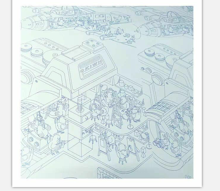 机器 鸡器 吉器（图ZNjkzMjc3ODg=） - 商业插画 - 站酷设计师一个汉字原创素材 - 站酷ZCOOL