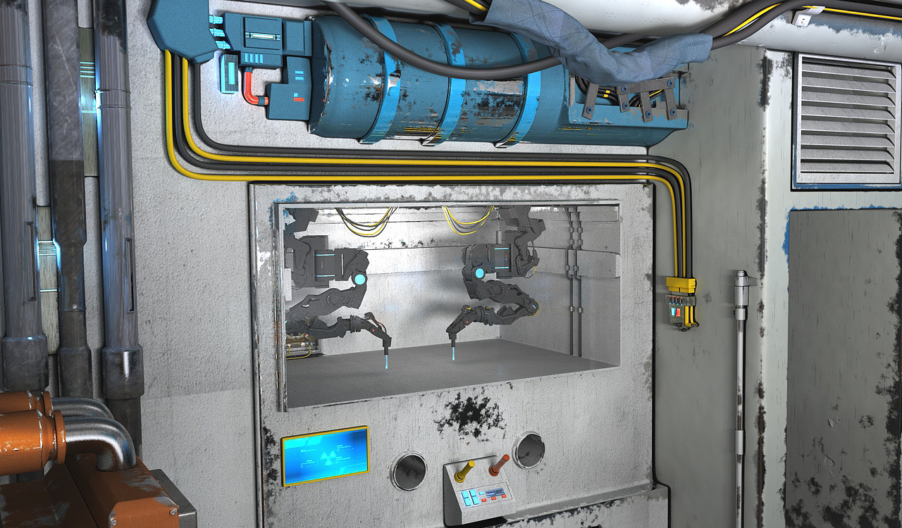 实验室场景（图ZODE5NzY1NTY=） - 场景 - 站酷设计师meteorites原创素材 - 站酷ZCOOL