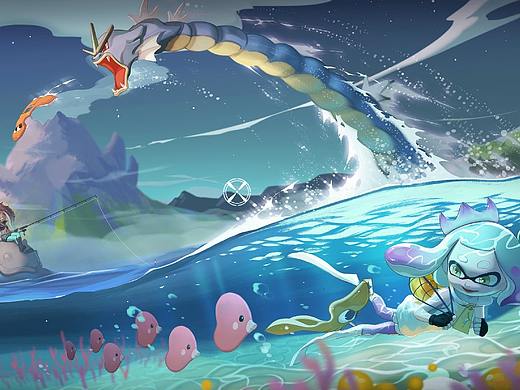 【splatoon x pokemon】