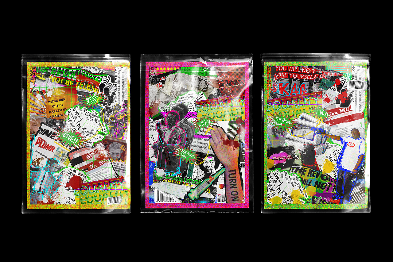 Revolution 不会在电视里播出——反种族歧视（图ZMjczNTgzOTI0） - 动画片 - 站酷设计师我是你的纯哥哥原创素材 - 站酷ZCOOL