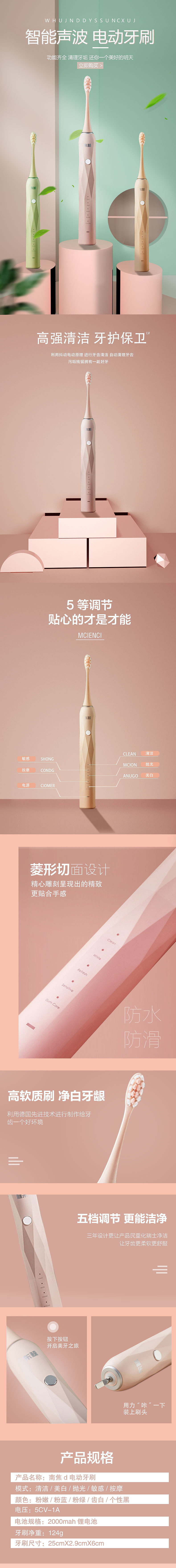 牙刷详情页制作（图ZMjg4ODcwMjg4） - 电商 - 站酷设计师李小斌设计原创素材 - 站酷ZCOOL