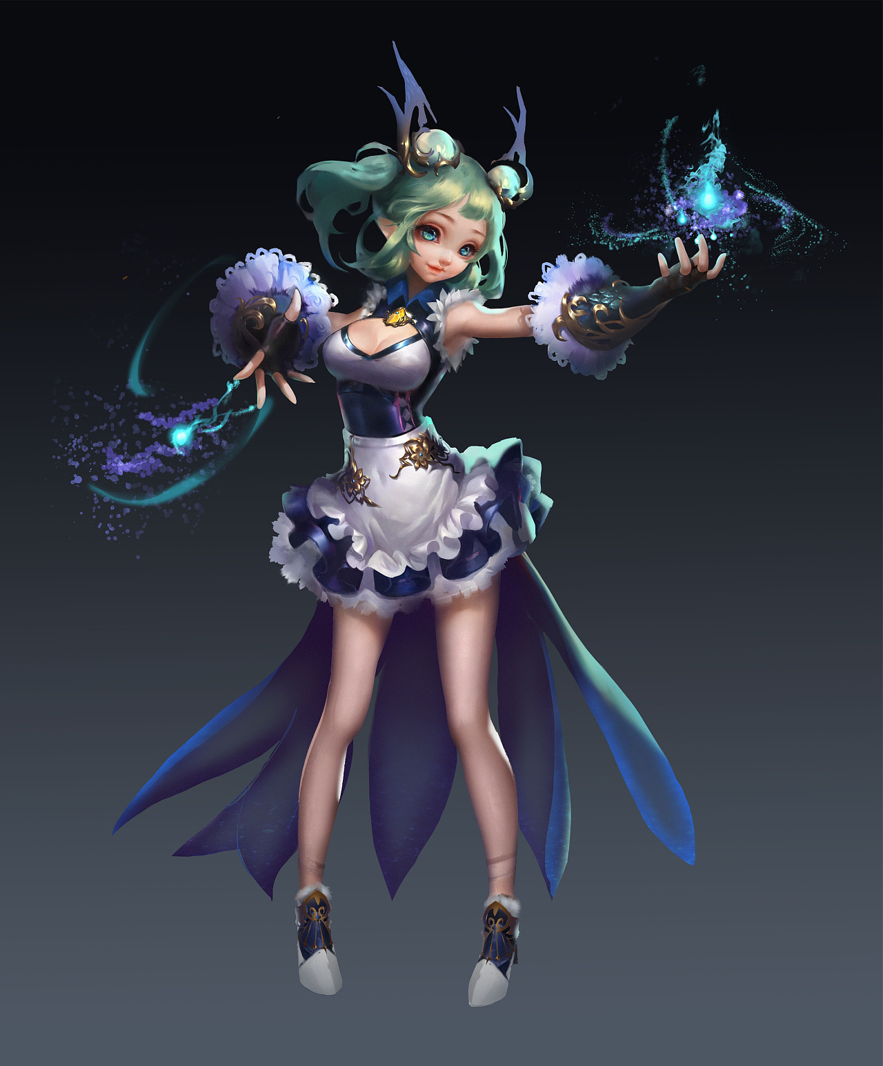 雨洛--立绘|插画|游戏原画|雨洛萧随 - 原创作品 - 站酷 (zcool)