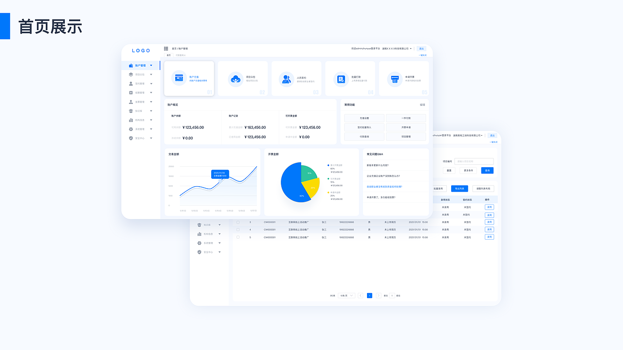 后台管理系统规范