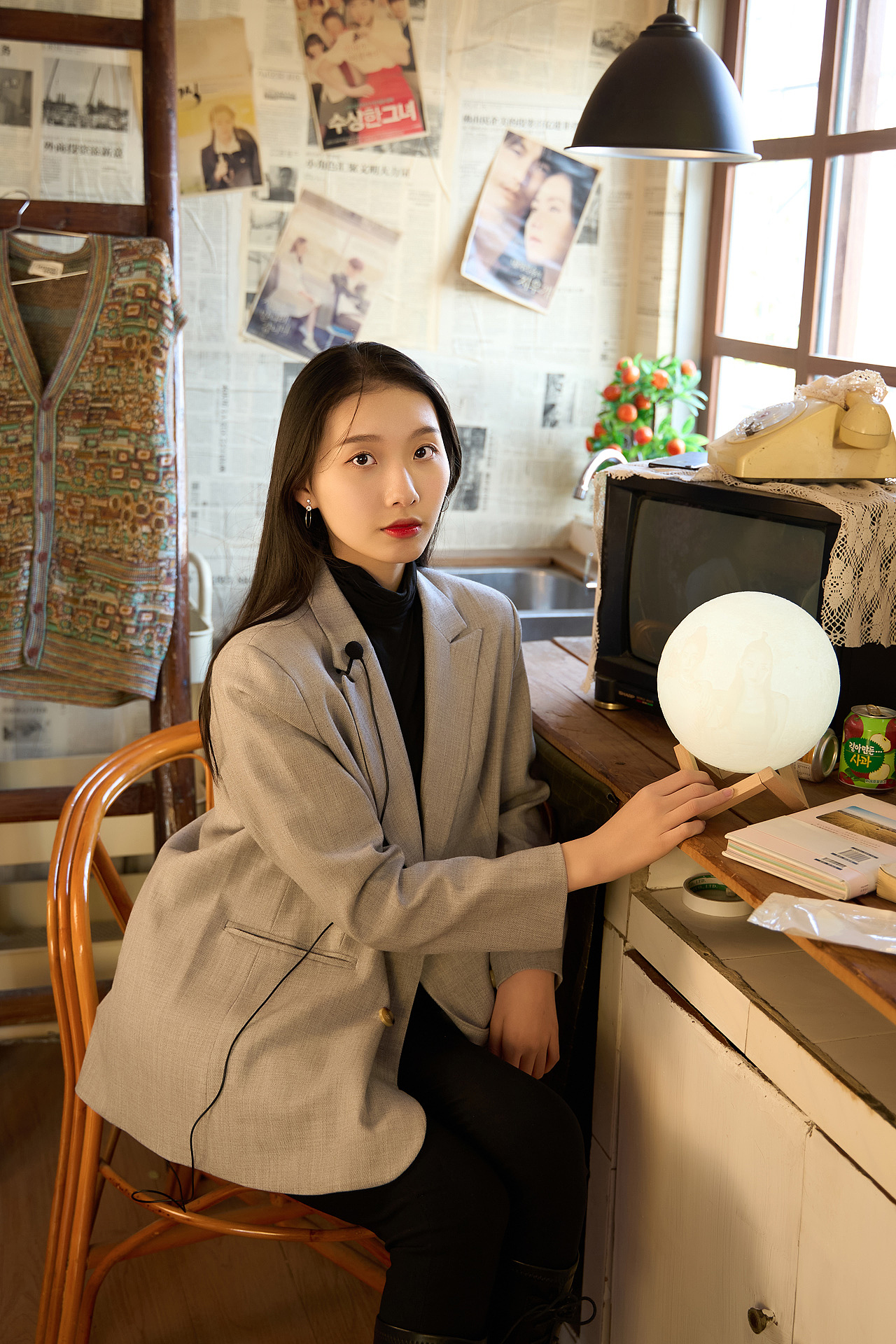 依迪姆 3D打印月球灯 yidimu