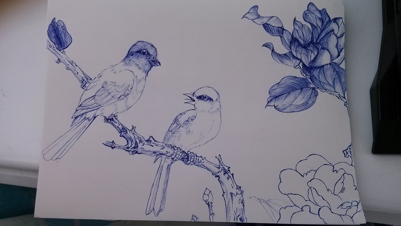 依旧细化中,我习惯选择一个点开始,然后向四周扩散,所以就这样继续下去了....