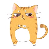 微胖的橘猫的头像