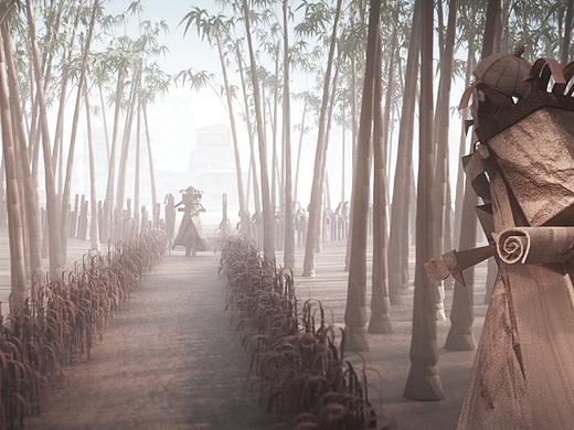 折纸风格三维动画