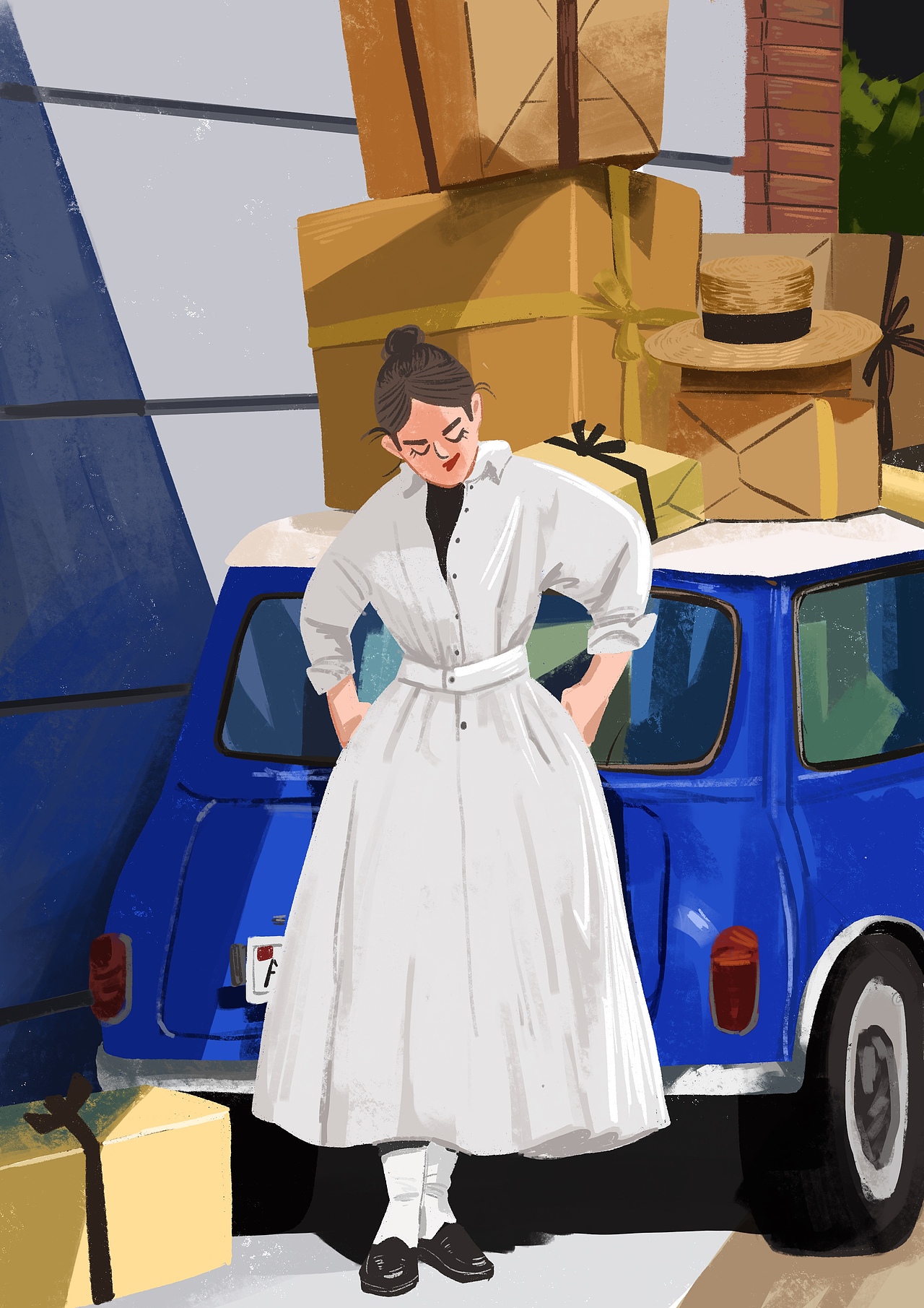 最近的插画总结（图ZMjU5MjgzNjA0） - 创作习作 - 站酷设计师李小熊beaaar原创素材 - 站酷ZCOOL