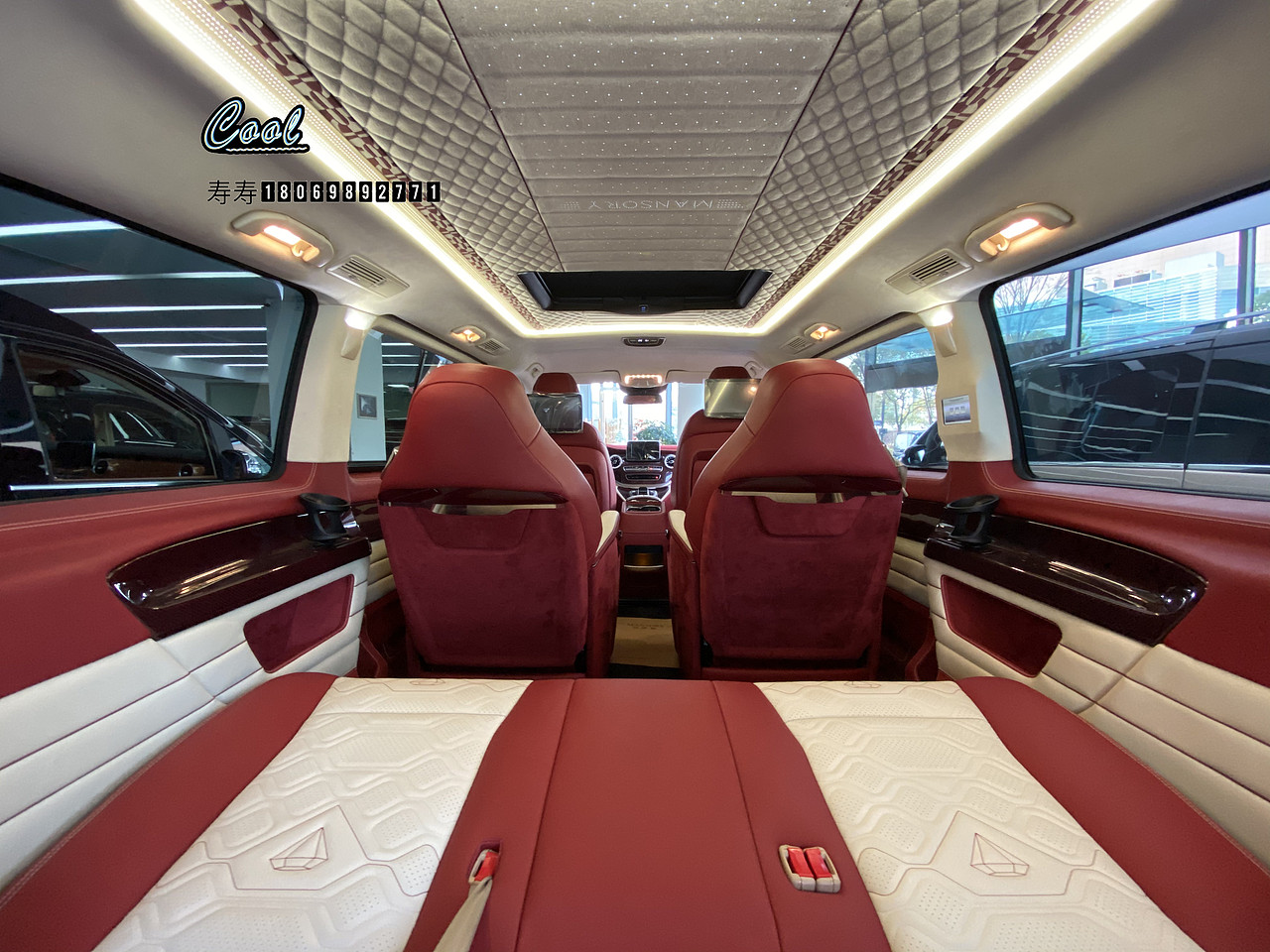 商务车里的劳斯莱斯|MANSORY迈莎锐MS580红碳纤维-魅速