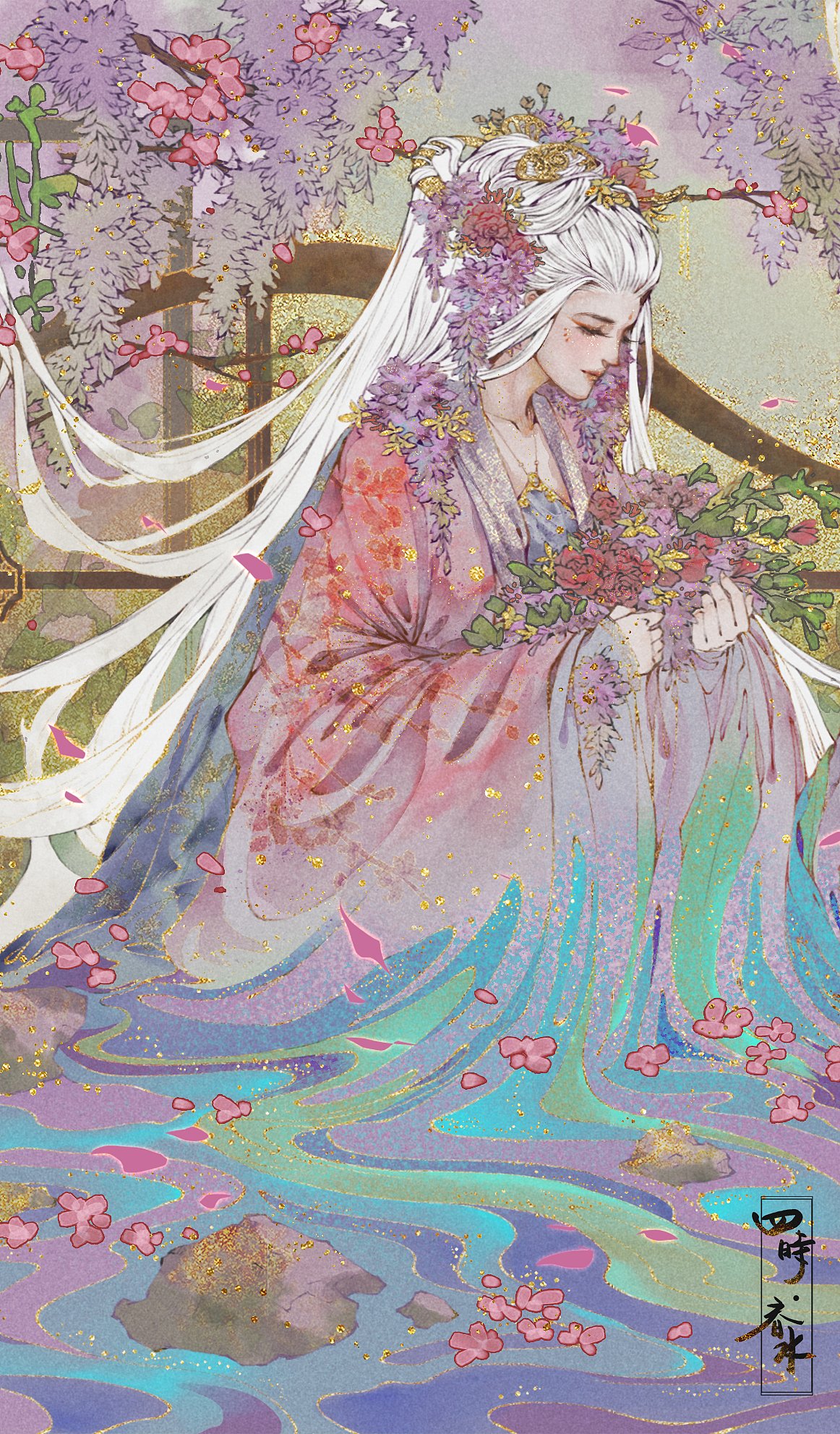 四时·春水（图ZMjM2Nzg4NjAw） - 创作习作 - 站酷设计师_MiaYang原创素材 - 站酷ZCOOL