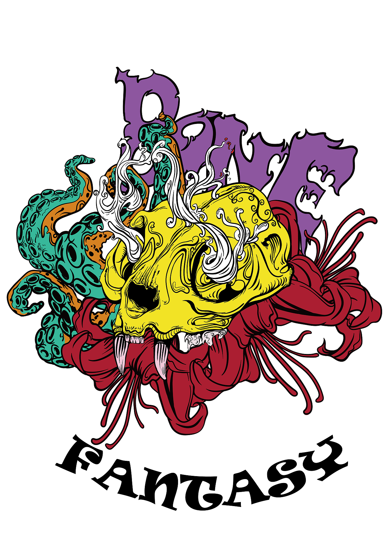 图案商品运用（图ZMjU3NzMwMjQ4） - 新锐潮流插画 - 站酷设计师秃头恶汉原创素材 - 站酷ZCOOL