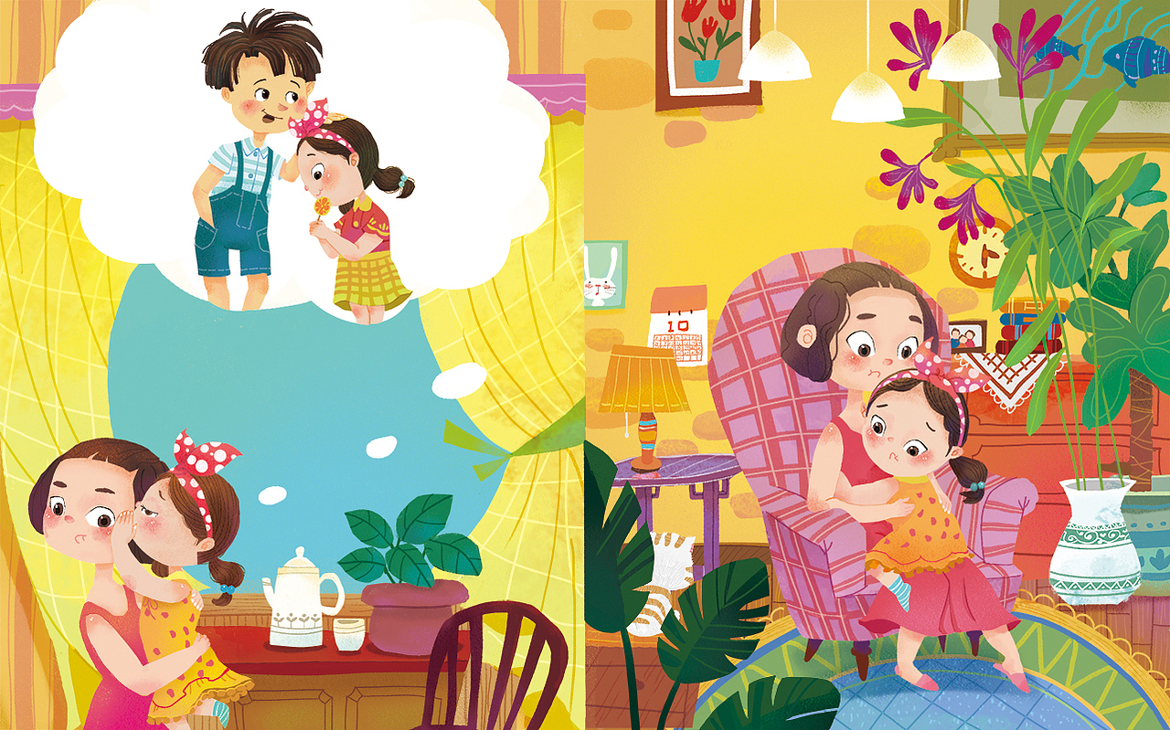 儿童绘本（图ZMjc5MzgyNzI0） - 儿童插画 - 站酷设计师沐染a原创素材 - 站酷ZCOOL